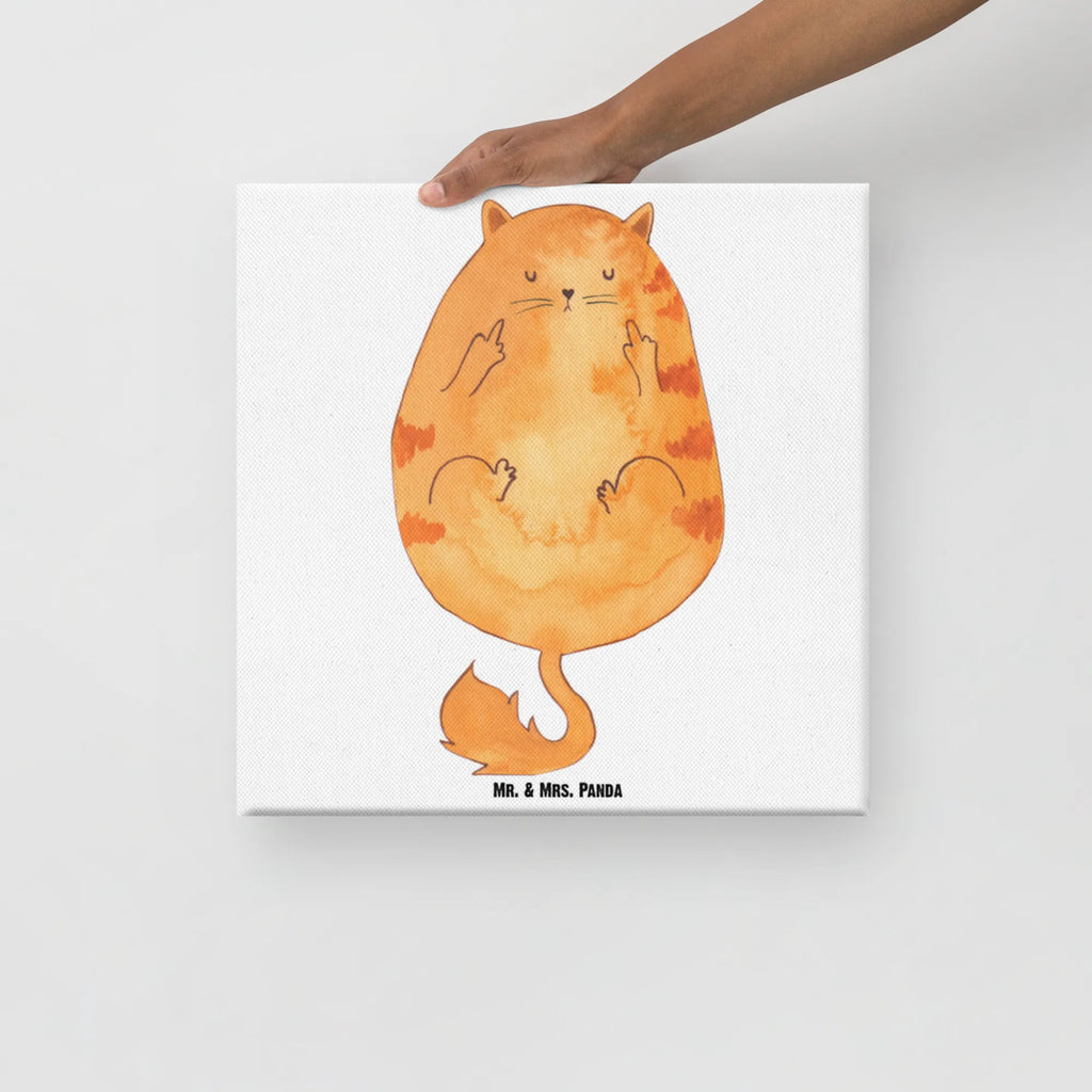 Canvas picture Cat middle finger Dekoration, Kunstdruck, Wanddeko, Bild, Leinwand, Katze, Katzenmotiv, Katzenfan, Katzendeko, Katzenfreund, Katzenliebhaber, Katzenprodukte, Katzenartikel, Katzenaccessoires, Katzensouvenirs, Katzenliebhaberprodukte, Katzenmotive, Mietze, Cats, Kater, Cat, Katzen