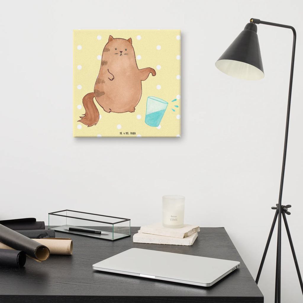 Canvas picture Cat water glass Kunstdruck, Leinwand, Katzenmotiv, Katzenfan, Katzendeko, Katzenfreund, Katzenliebhaber, Katzenprodukte, Katzenartikel, Katzenaccessoires, Katzensouvenirs, Katzenliebhaberprodukte, Katzenmotive, Katze, Haustier, Cats, Cat, Katzenhalter, Wasser, Kater, Katzen, Glas, Katzenbesitzerin, Mietze