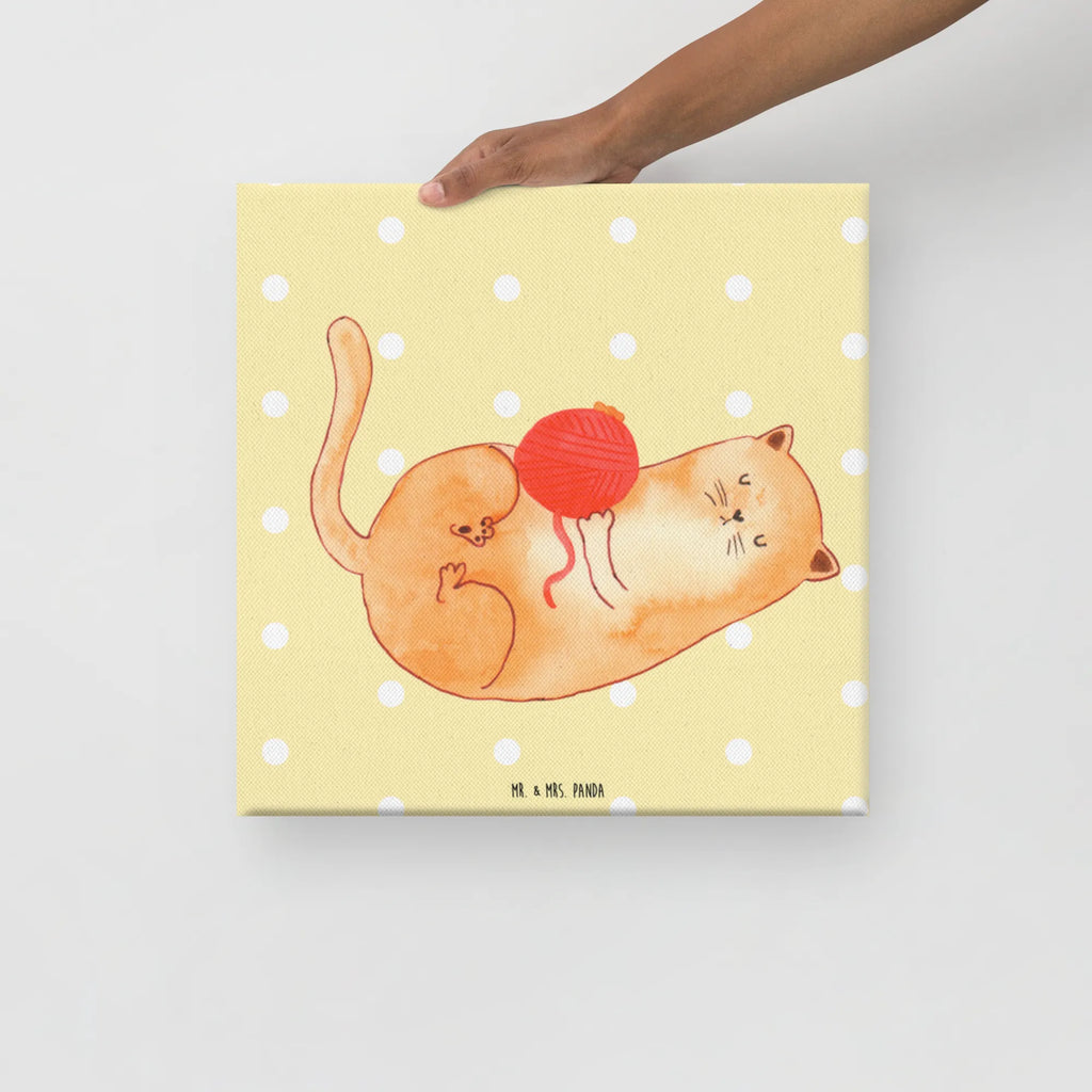 Canvas picture Cat Wool Kunstdruck, Leinwand, Katzenmotiv, Katzenfan, Katzendeko, Katzenfreund, Katzenliebhaber, Katzenprodukte, Katzenartikel, Katzenaccessoires, Katzensouvenirs, Katzenliebhaberprodukte, Katzenmotive, Katze, Katzenhalter, Haustier, Verspielt, Wolle, Cats, Spiel, Mietze, Katzen, Wollknäuel, Katzenbesitzerin, Spielen, Kater, Cat