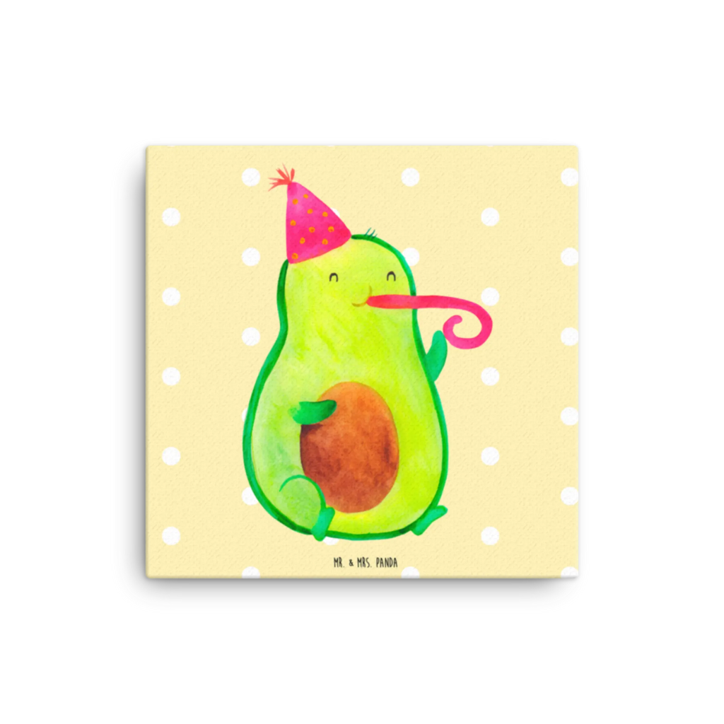 Leinwand Bild Avocado Party Time Bild, Dekoration, Kunstdruck, Leinwand, Wanddeko, Avocado, Veggie, Vegan, Gesund