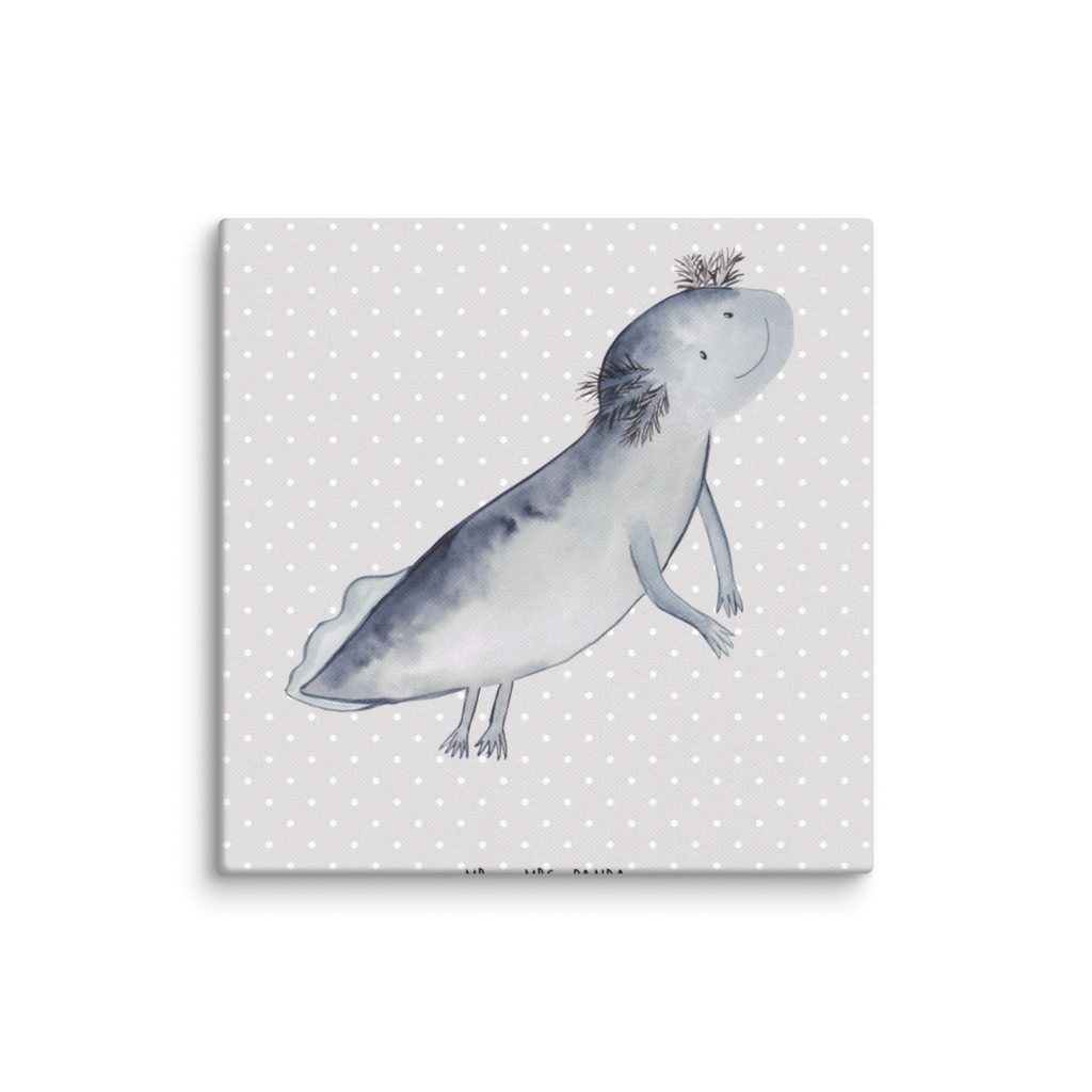Canvas picture axolotl To swim Kunstdruck, Leinwand, Molch, Axolotl, Lurche, Lösungen, Problem, Schwanzlurch, Lurch, Probleme, Motivation, Axolot