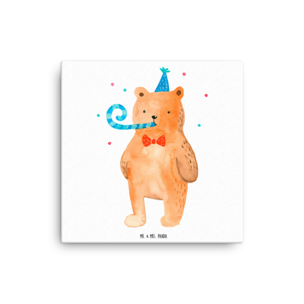 Canvas picture bear Birthday Leinwand, Kunstdruck, Teddybär, Teddy, Bär, Geburtstag, Alles Gute, Glückwunsch, Happy Birthday
