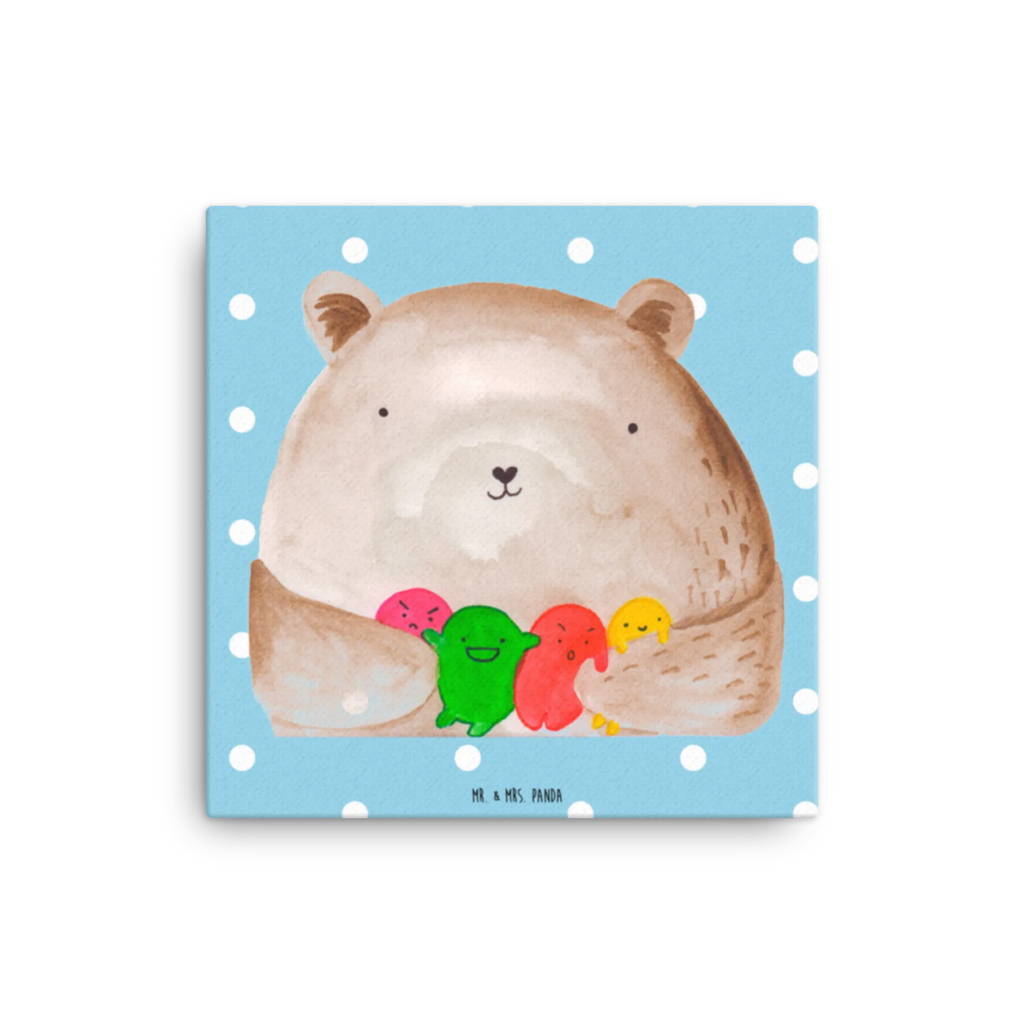 Canvas picture bear Feeling Kunstdruck, Leinwand, Teddybär, Teddy, Bär, Durchgedreht, Wahnsinn, Verrückt