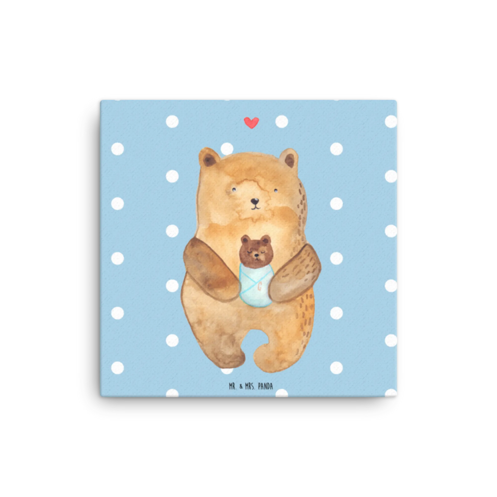 Canvas picture Niedźwiedź Niemowlę Leinwand, Kunstdruck, Teddybär, Teddy, Bär, Mutter, Geburt, Taufe, Geburtstag, Enkel, Eltern, Enkelin, Neffe, Glückwunsch, Nichte, Täufling, Baby