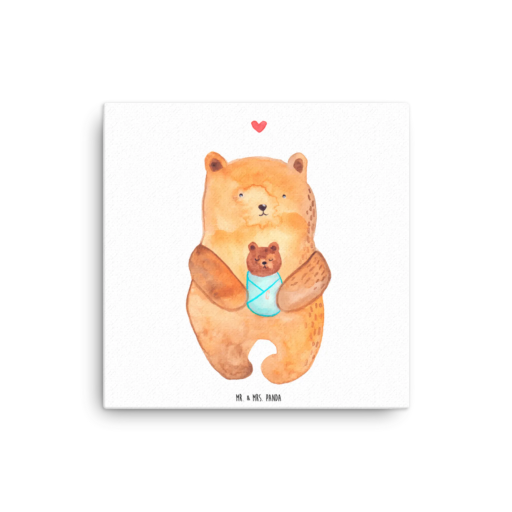 Canvas picture Niedźwiedź Niemowlę Leinwand, Kunstdruck, Teddybär, Teddy, Bär, Mutter, Geburt, Taufe, Geburtstag, Enkel, Eltern, Enkelin, Neffe, Glückwunsch, Nichte, Täufling, Baby