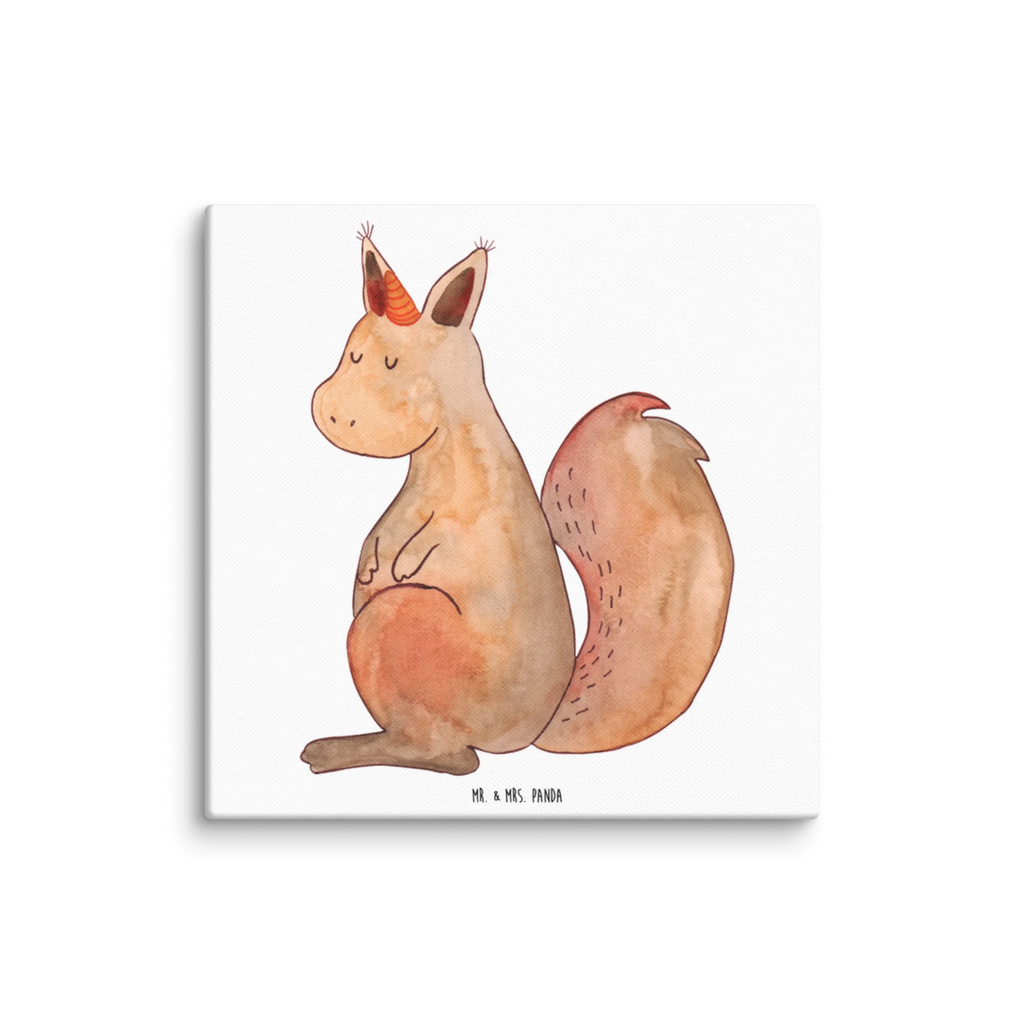 Canvas picture unicorn Believe Leinwand, Bild, Kunstdruck, Wanddeko, Dekoration, Einhorn, Einhörner, Einhorn Deko, Unicorn, Einhörnchen, Eichhörnchen, Eichhorn