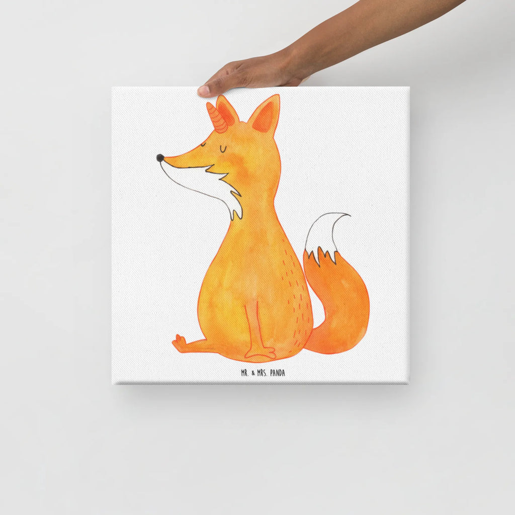 Canvas picture unicorn Wish Leinwand, Kunstdruck, Unicorn, Einhorn, Einhorn Deko, Einhörner, Fuchshörnchen, Fuchs, Unicorns, Foxycorn, Füchse, Fuchshorn