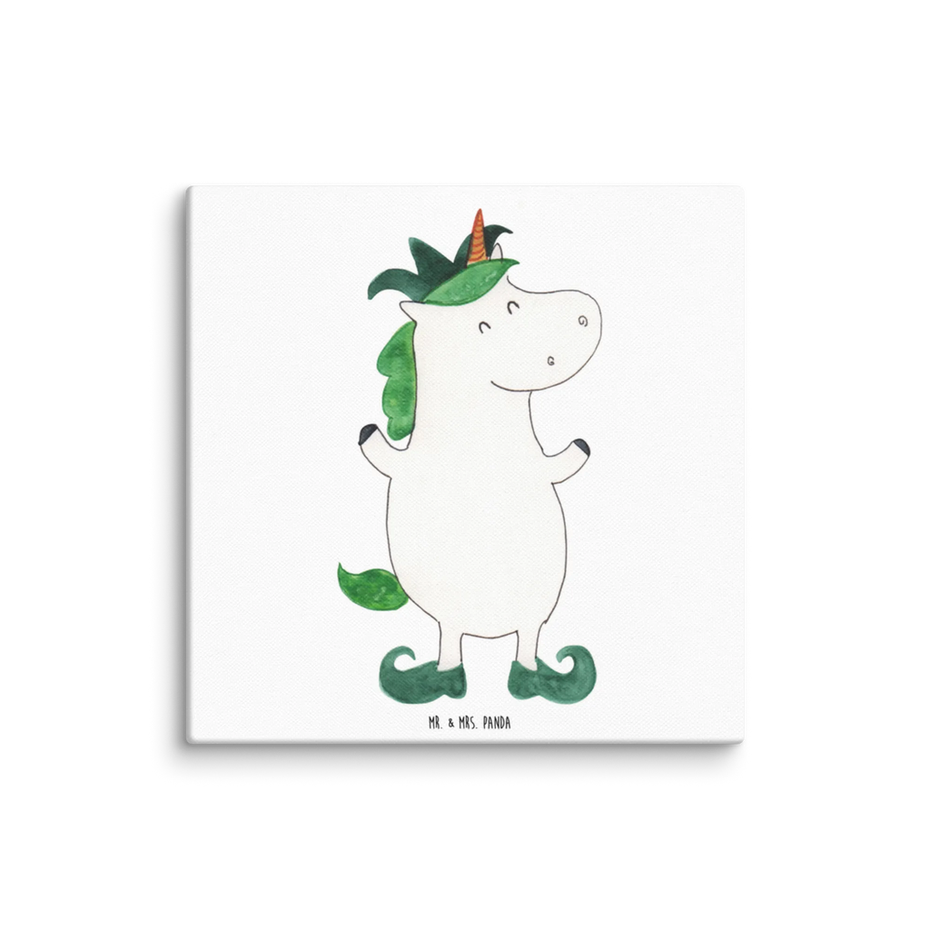 Leinwand Bild Einhorn Joker Bild, Leinwand, Wanddeko, Kunstdruck, Unicorn, Einhorn, Einhorn Deko, Einhörner, Hofnarr, Gaukler, Mittelalter, Kasper