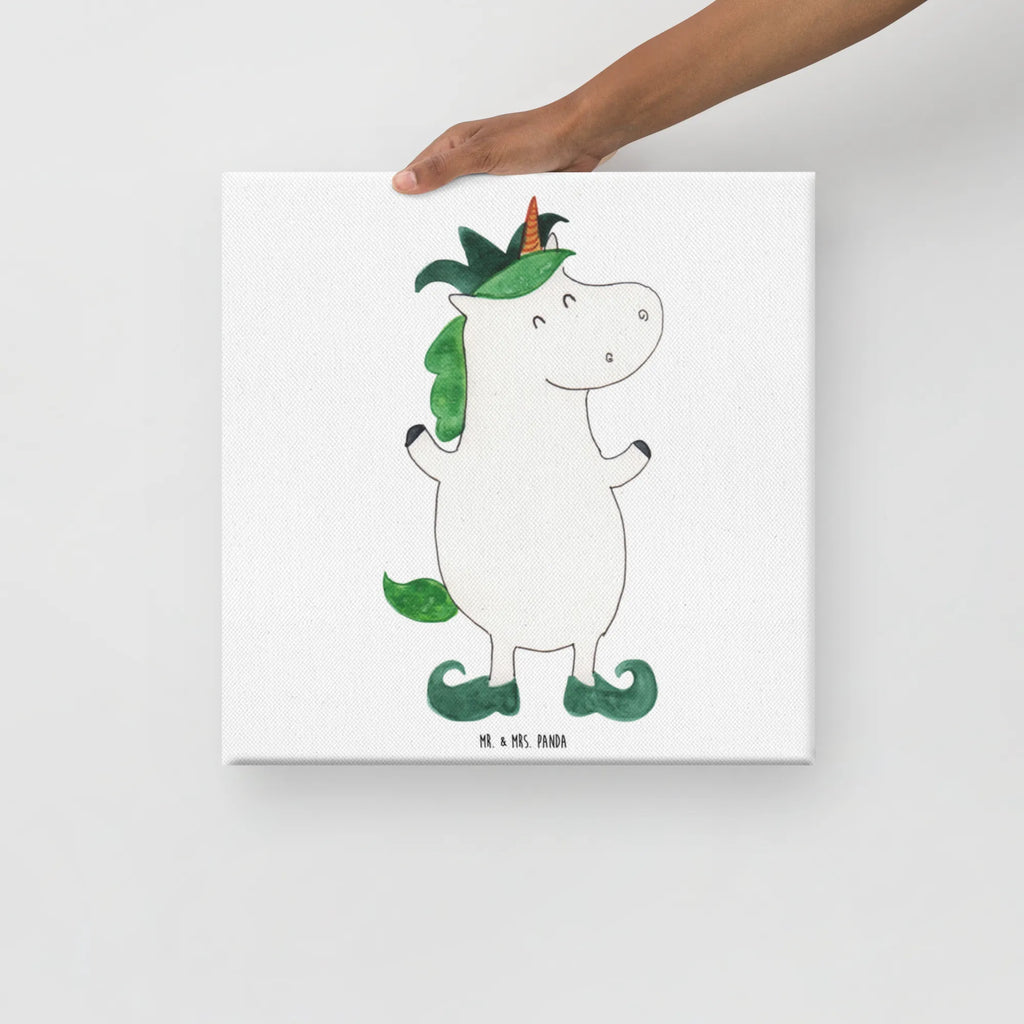 Leinwand Bild Einhorn Joker Bild, Leinwand, Wanddeko, Kunstdruck, Unicorn, Einhorn, Einhorn Deko, Einhörner, Hofnarr, Gaukler, Mittelalter, Kasper