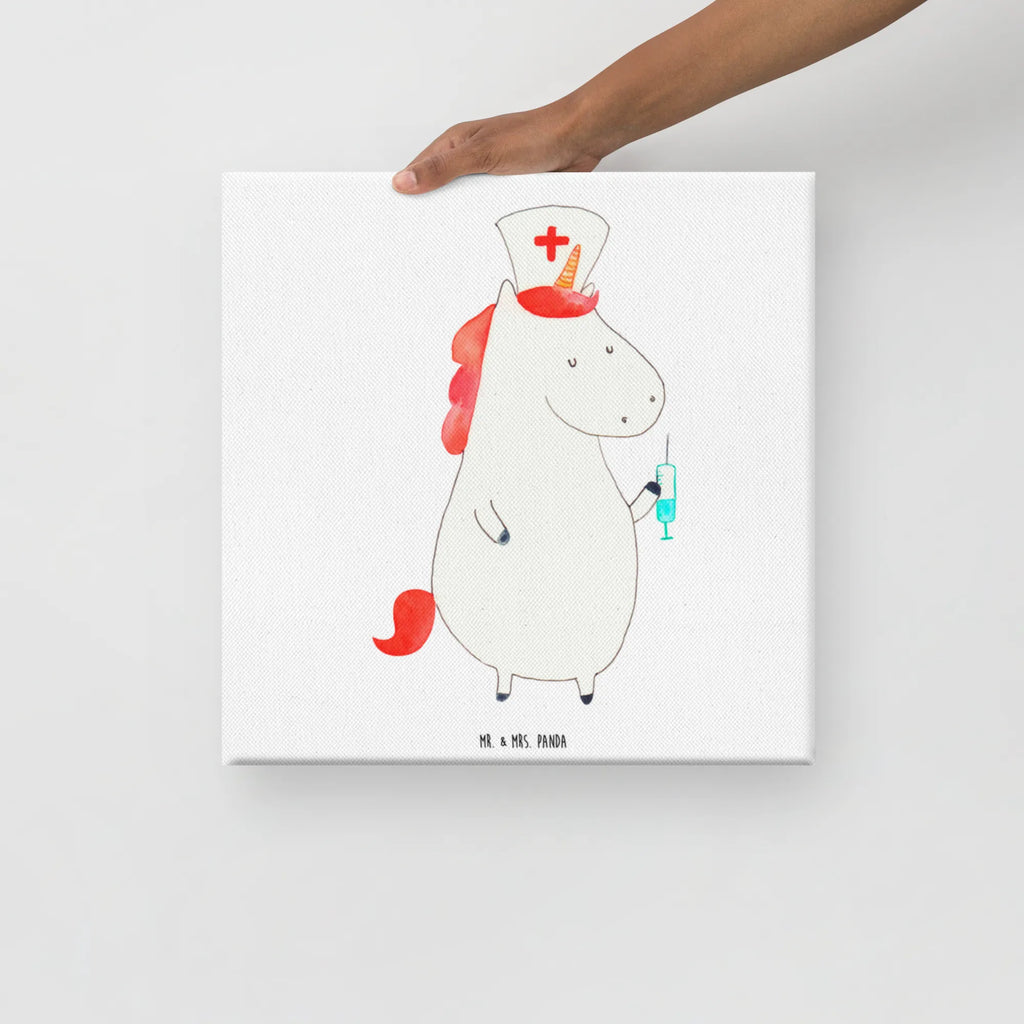 Canvas picture unicorn Nurse Leinwand, Bild, Kunstdruck, Wanddeko, Dekoration, Einhorn, Einhörner, Einhorn Deko, Unicorn, Krankenschwester Geschenk, Krankenpfleger Geschenk, Krankenpflegerin, Krankenschwester Dankeschön, Krankenhaus, Ärztin Geschenk