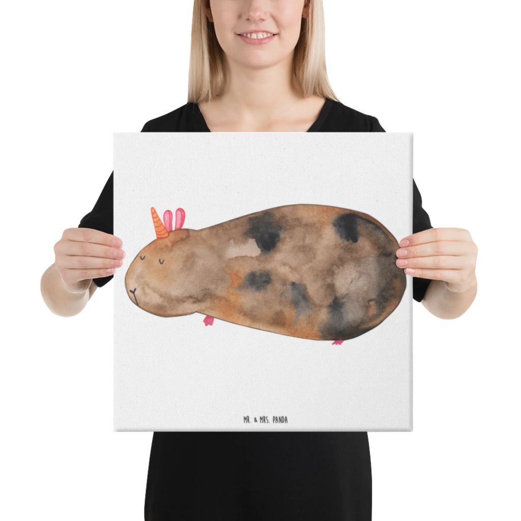 Canvas picture unicorn Guinea pig Kunstdruck, Wanddeko, Dekoration, Bild, Leinwand, Einhorn, Einhörner, Einhorn Deko, Unicorn, Meericorn, Meerschwein, Meerschweinchen, Meerhörnchen