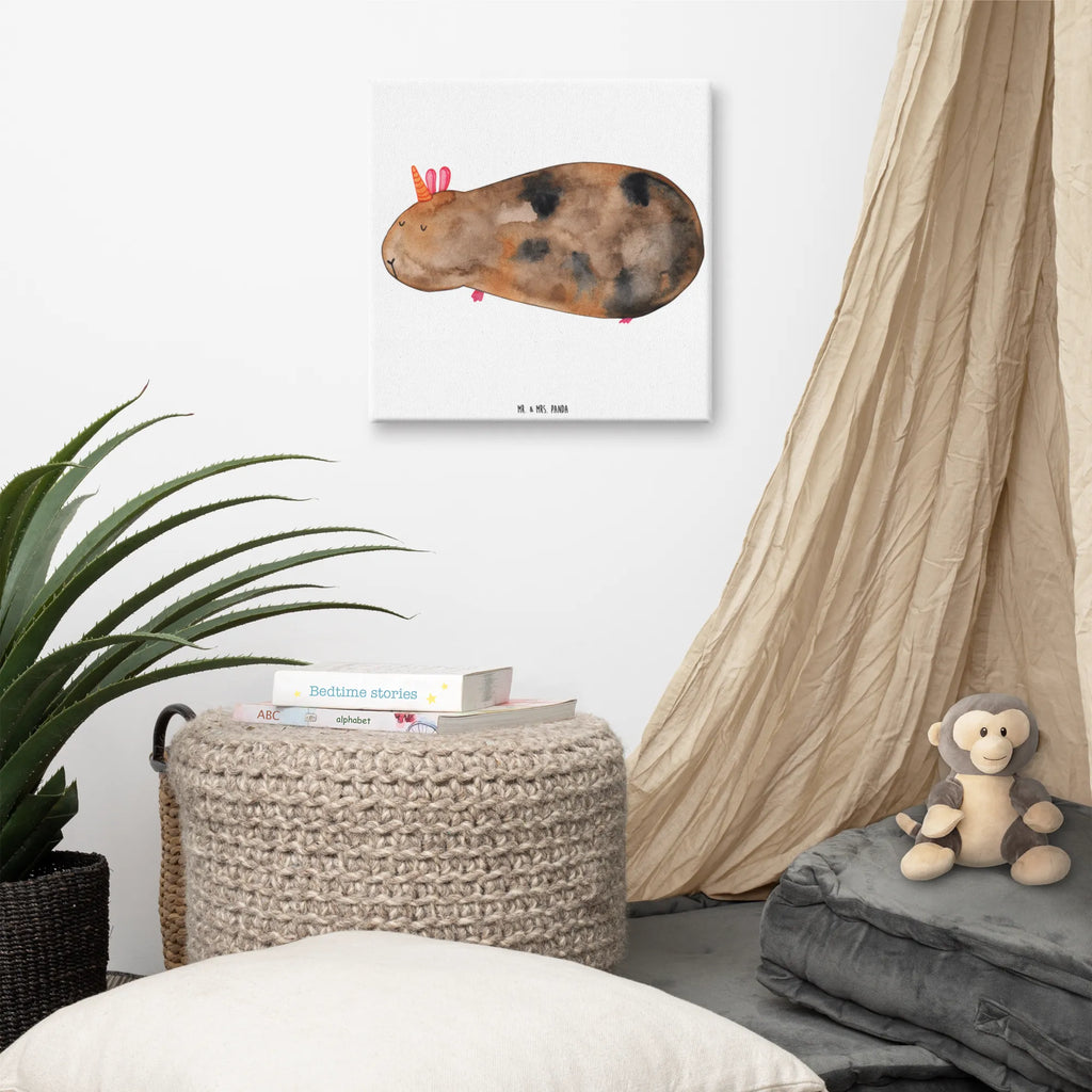 Canvas picture unicorn Guinea pig Kunstdruck, Wanddeko, Dekoration, Bild, Leinwand, Einhorn, Einhörner, Einhorn Deko, Unicorn, Meericorn, Meerschwein, Meerschweinchen, Meerhörnchen