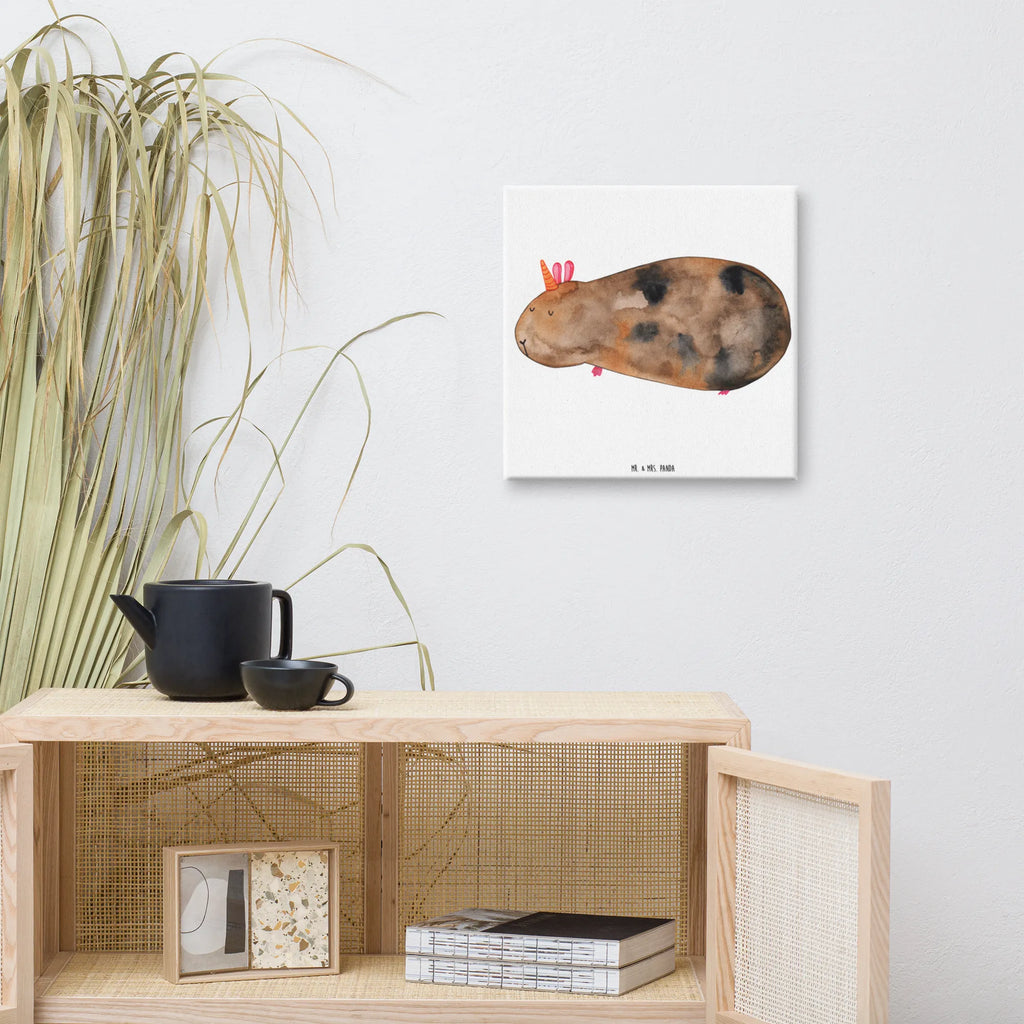 Canvas picture unicorn Guinea pig Kunstdruck, Wanddeko, Dekoration, Bild, Leinwand, Einhorn, Einhörner, Einhorn Deko, Unicorn, Meericorn, Meerschwein, Meerschweinchen, Meerhörnchen