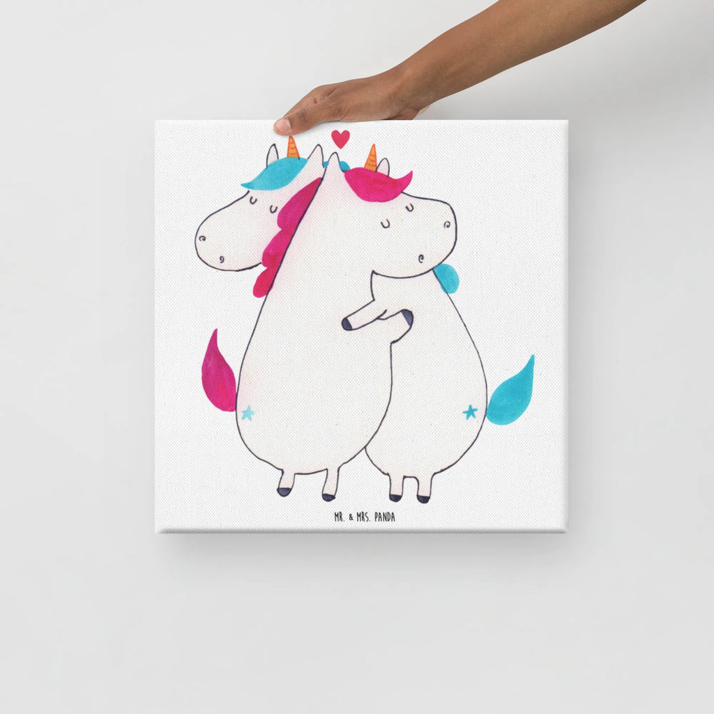 Canvas picture unicorn communication Leinwand, Bild, Dekoration, Kunstdruck, Wanddeko, Einhorn, Einhörner, Einhorn Deko, Unicorn, Spruch, Valentine, Geschenk, Valentinstag, Liebe, witzig, lustig, Partner, Ehe