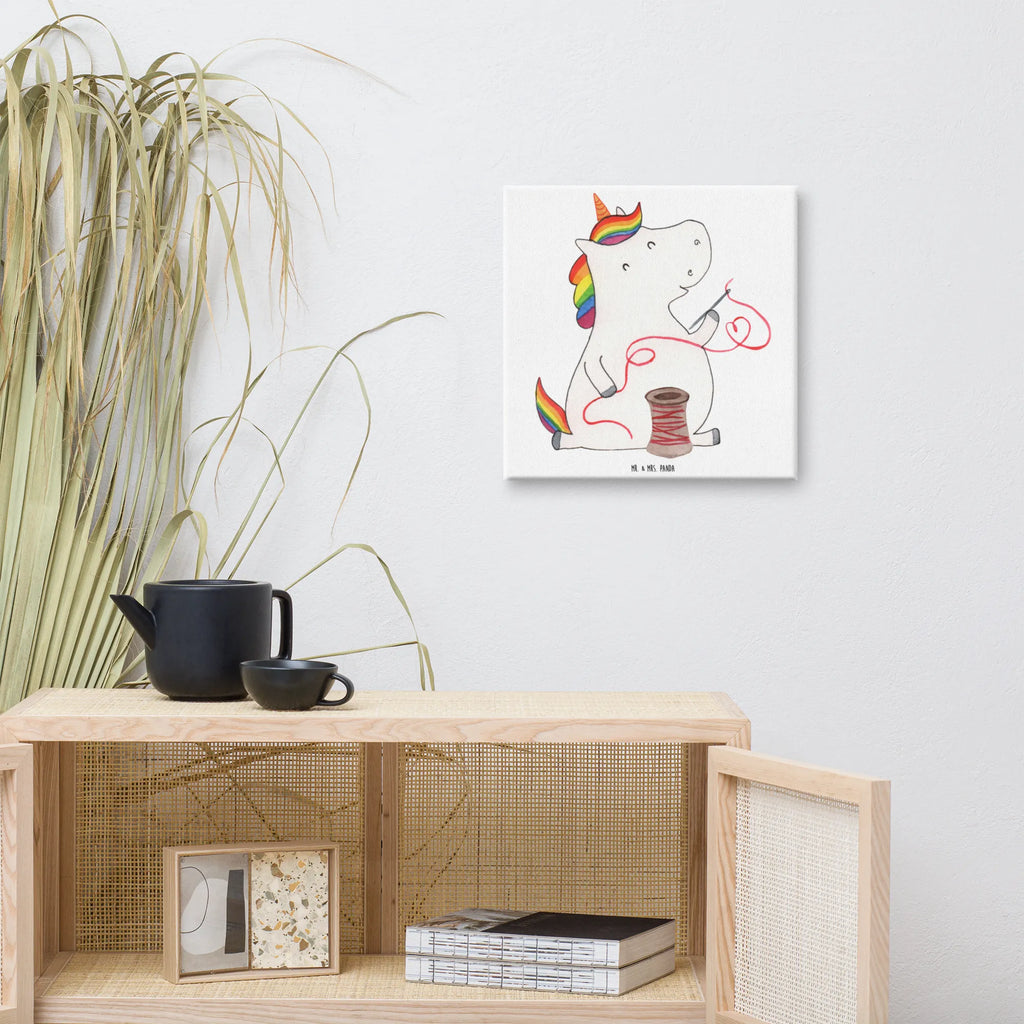 Canvas picture unicorn seamstress Kunstdruck, Leinwand, Unicorn, Einhorn, Einhorn Deko, Einhörner, Nähzimmer, Freundin, Nähen, Stricken, Häkeln, Basteln, Mädchen, Näherin