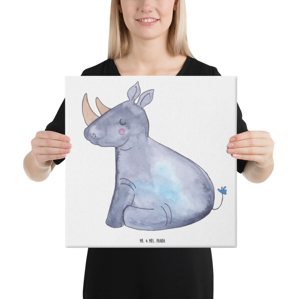 Leinwand Bild Einhorn Nashorn Leinwand, Bild, Kunstdruck, Dekoration, Wanddeko, Einhorn, Einhörner, Einhorn Deko, Unicorn, Nashorn, witzig, lustig, Regenbogen, Glitzer, Zoo, Einhornpower, Nashörner, Erwachsenwerden
