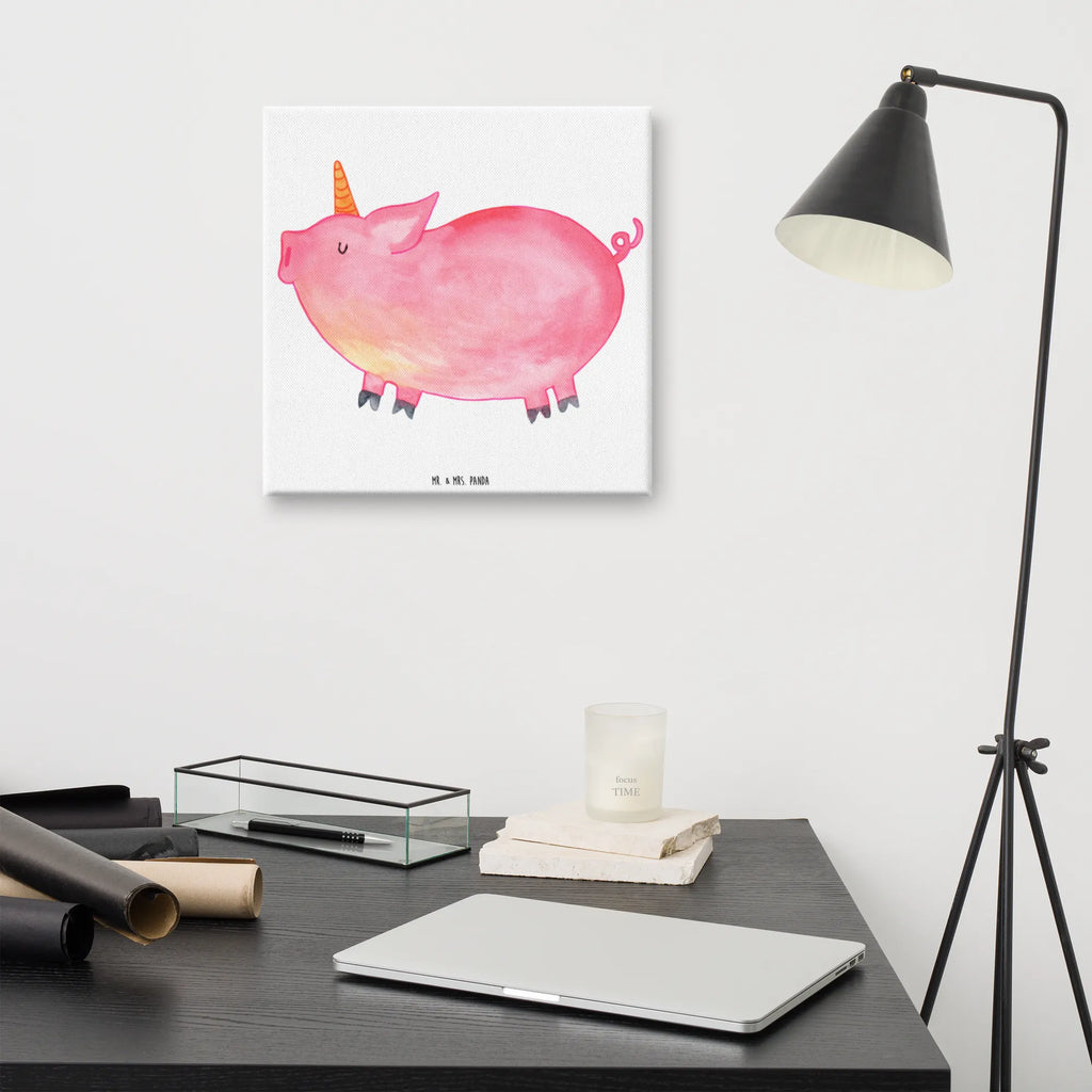 Canvas picture unicorn Pig Kunstdruck, Leinwand, Unicorn, Einhorn, Einhorn Deko, Einhörner, Spaß, Schwein, English, Geschenk, Spruch, Piggy, Pig, Schweinhorn, Funny, Witzig. Lustig, Englisch, Party, Bauer