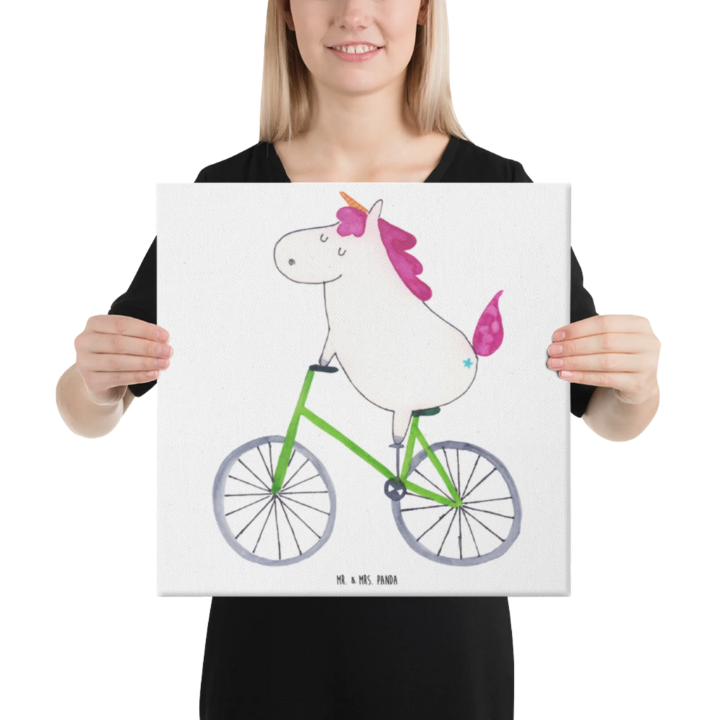Leinwand Bild Einhorn Radfahrer Bild, Leinwand, Dekoration, Wanddeko, Kunstdruck, Einhorn, Einhörner, Einhorn Deko, Unicorn, Radfahren, Rad, Luxusproblem, Liebeskummer, Feenstaub, Konfetti, Bike, Kummer, Radfahrer