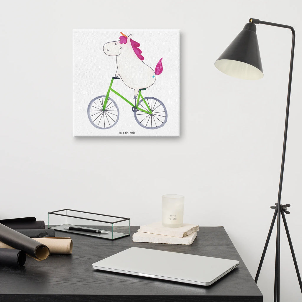 Leinwand Bild Einhorn Radfahrer Bild, Leinwand, Dekoration, Wanddeko, Kunstdruck, Einhorn, Einhörner, Einhorn Deko, Unicorn, Radfahren, Rad, Luxusproblem, Liebeskummer, Feenstaub, Konfetti, Bike, Kummer, Radfahrer
