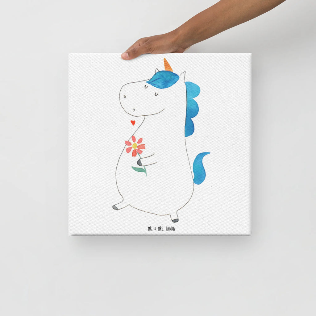 Canvas picture unicorn Stroll Leinwand, Kunstdruck, Unicorn, Einhorn, Einhorn Deko, Einhörner, Motivation, Freude, Spaziergang, Glitzer, Schwester, Gute Laune, Mutter, Blumen, Freundin