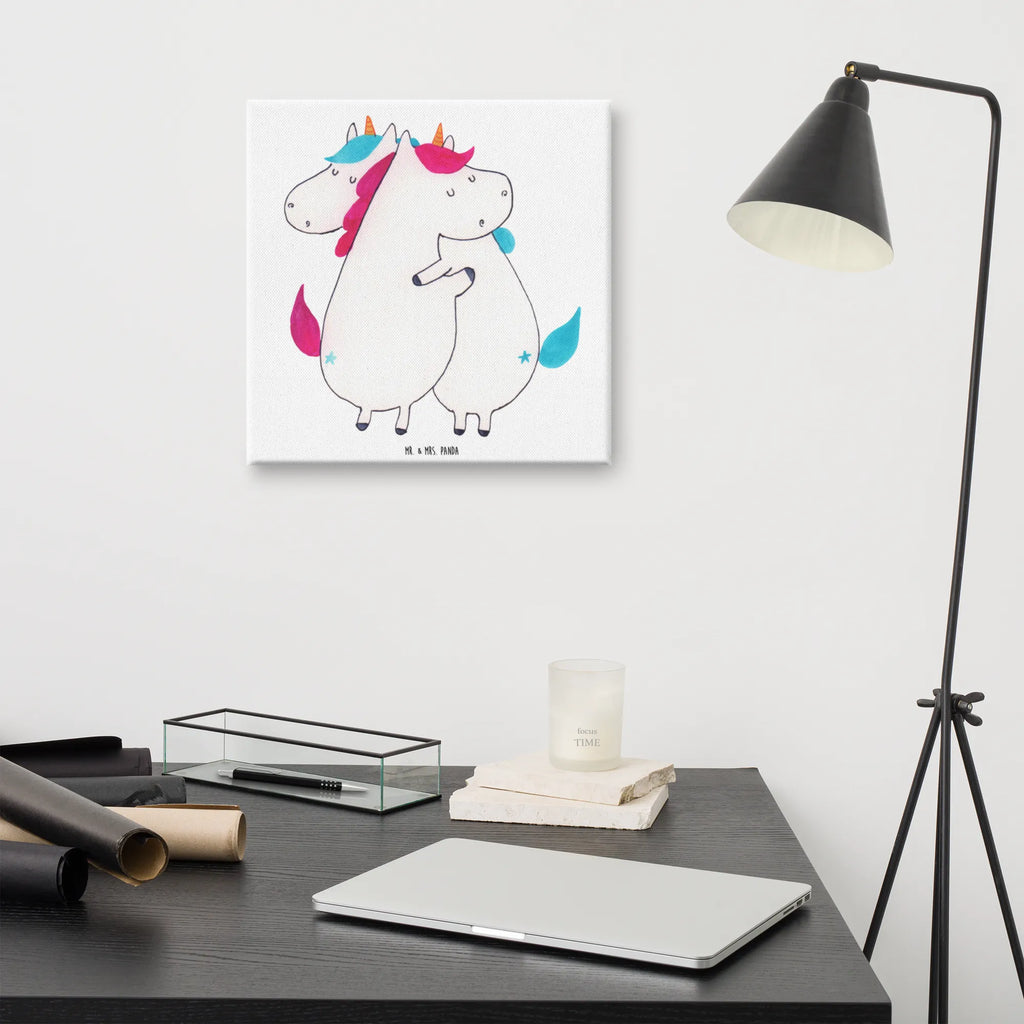 Canvas picture unicorns Embrace Kunstdruck, Leinwand, Unicorn, Einhorn, Einhörner, Einhorn Deko, Familie, BFF, Schwestern, Sister, Geschwister, Liebe, Freundin, Freundinnen, Schwester