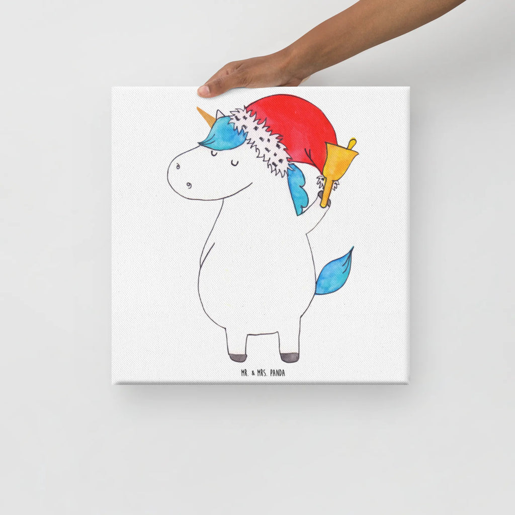 Canvas picture unicorn Santa Claus Kunstdruck, Leinwand, Unicorn, Einhorn, Einhorn Deko, Einhörner, Weihnachtsmann, Gin, Nikolaus, Wunschzettel, Weihnachten, Schoki, Feenstaub, Schokolade, Wunschliste
