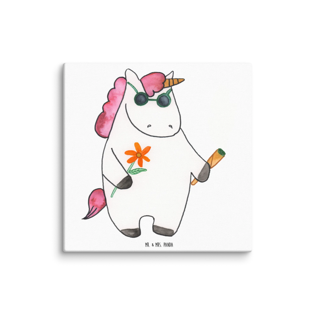 Canvas picture unicorn Woodstock Kunstdruck, Leinwand, Unicorn, Einhorn, Einhorn Deko, Einhörner, Party, Joint, Alkohol, Kiffen, Zigarette, Spaß. Lustig, Witzig, Woodstock