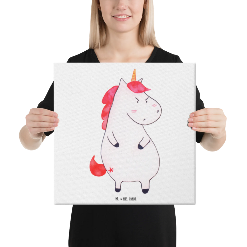 Canvas picture unicorn Fury Leinwand, Kunstdruck, Unicorn, Einhorn, Einhorn Deko, Einhörner, Büro, Realität, Lustig, Dumme Fragen, Geschenk, Ansage, Spaß, Lustlos, Arbeit, wütend, Nein