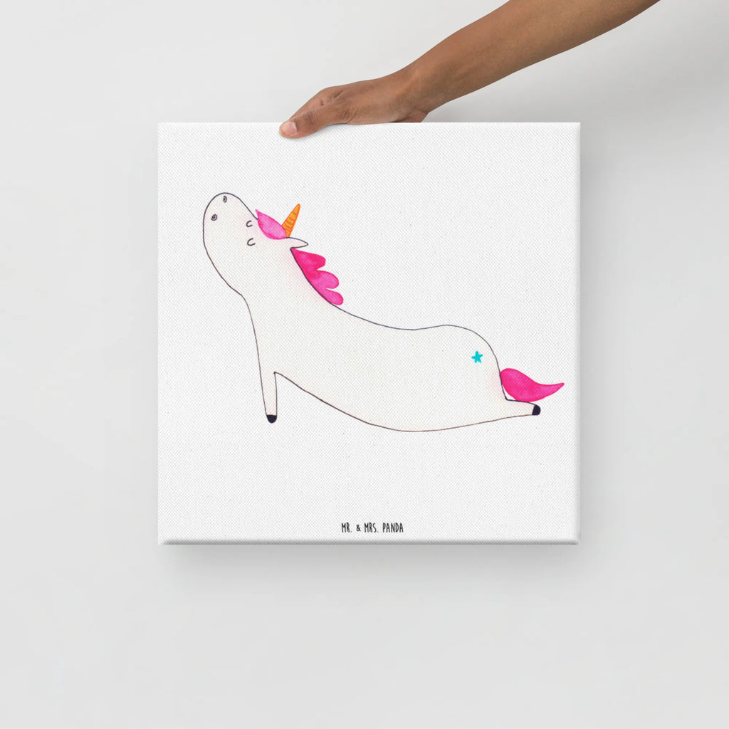 Canvas picture unicorn yoga Wanddeko, Leinwand, Kunstdruck, Dekoration, Bild, Einhorn, Einhörner, Einhorn Deko, Unicorn, süß, Yogamatte, Sport, Yoga, witzig, Joga, Entspannung, lustig, Achtsamkeit, Namaste