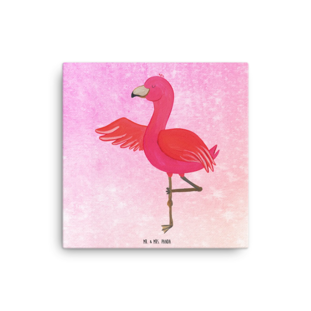 Canvas picture flamingo yoga Leinwand, Kunstdruck, Flamingo, Ärger, Achtsamkeit, Entspannung, Yoga, Vogel, Namaste, Tiefenentspannung, Yoga-Übung, Aufregen