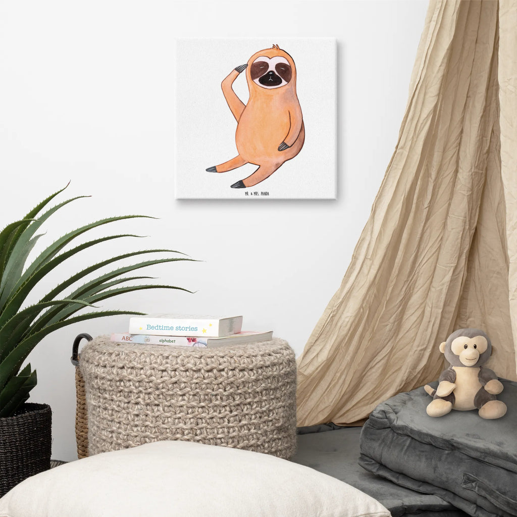 Canvas picture sloth Bird Bild, Leinwand, Wanddeko, Kunstdruck, Dekoration, Faultier, Faultier Geschenk, Faultier Deko, Morgenmuffel, Faultiere, Spinner, Frühaufsteher, Faultierwelt, Lieblingstier, faul, der frühe Vogel, früher Vogel, Vogel