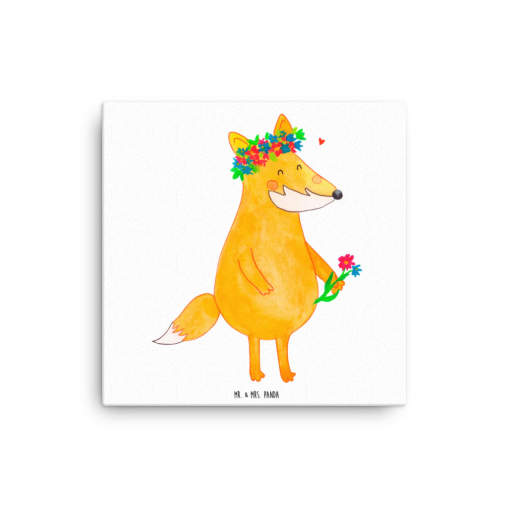 Leinwand Bild Fuchs Blumen Kunstdruck, Leinwand, Fuchs, Motivation, Liebesbeweis, Freundin, Liebe, Freundinnen, Fox, Selbstliebe, Fuchsmädchen, Ich, Blumen, Freude, Blumenmädchen, Füchse, Blume, Mich