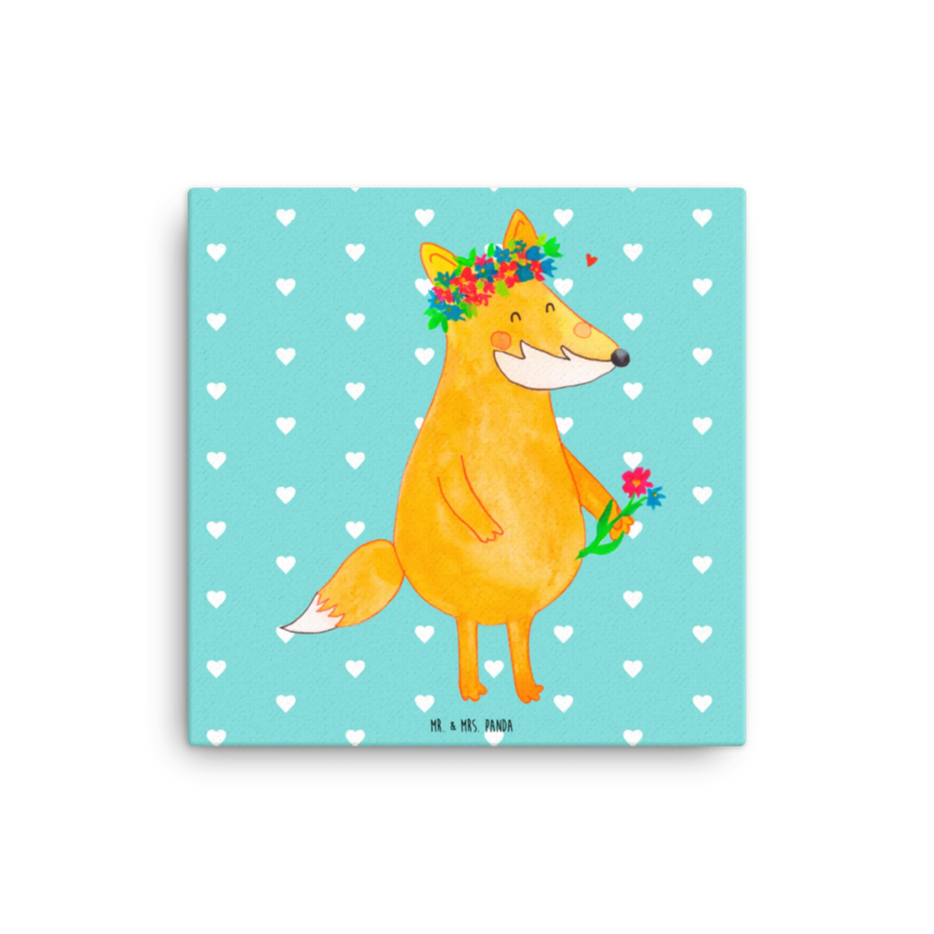 Leinwand Bild Fuchs Blumen Kunstdruck, Leinwand, Fuchs, Motivation, Liebesbeweis, Freundin, Liebe, Freundinnen, Fox, Selbstliebe, Fuchsmädchen, Ich, Blumen, Freude, Blumenmädchen, Füchse, Blume, Mich