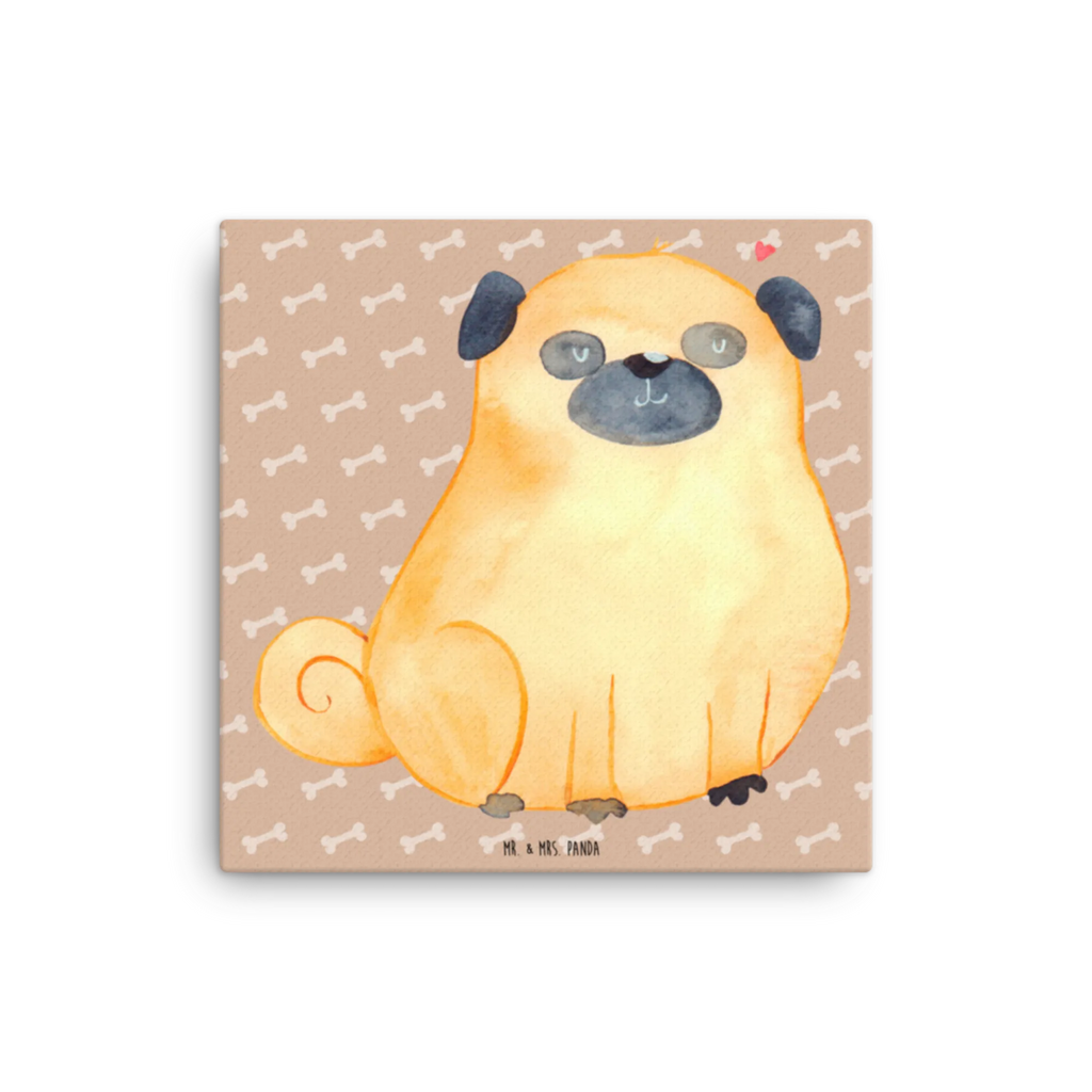 Leinwand Bild Mops Kunstdruck, Leinwand, Hunderasse, Hundebesitzer, Sprüche, Hundemotiv, Haustier, Tierliebhaber, Hund, Liebe, Mops, Hundeliebe
