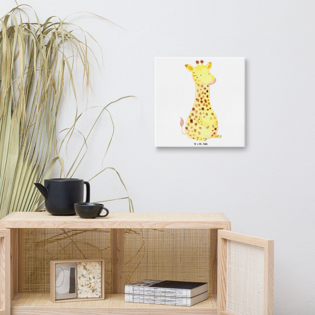 Leinwand Bild Giraffe Zufrieden Giraffe, Afrika, Zufrieden, Glück, Abenteuer Leinwand, Bild, Kunstdruck, Wanddeko, Dekoration  Afrika, Wildtiere
