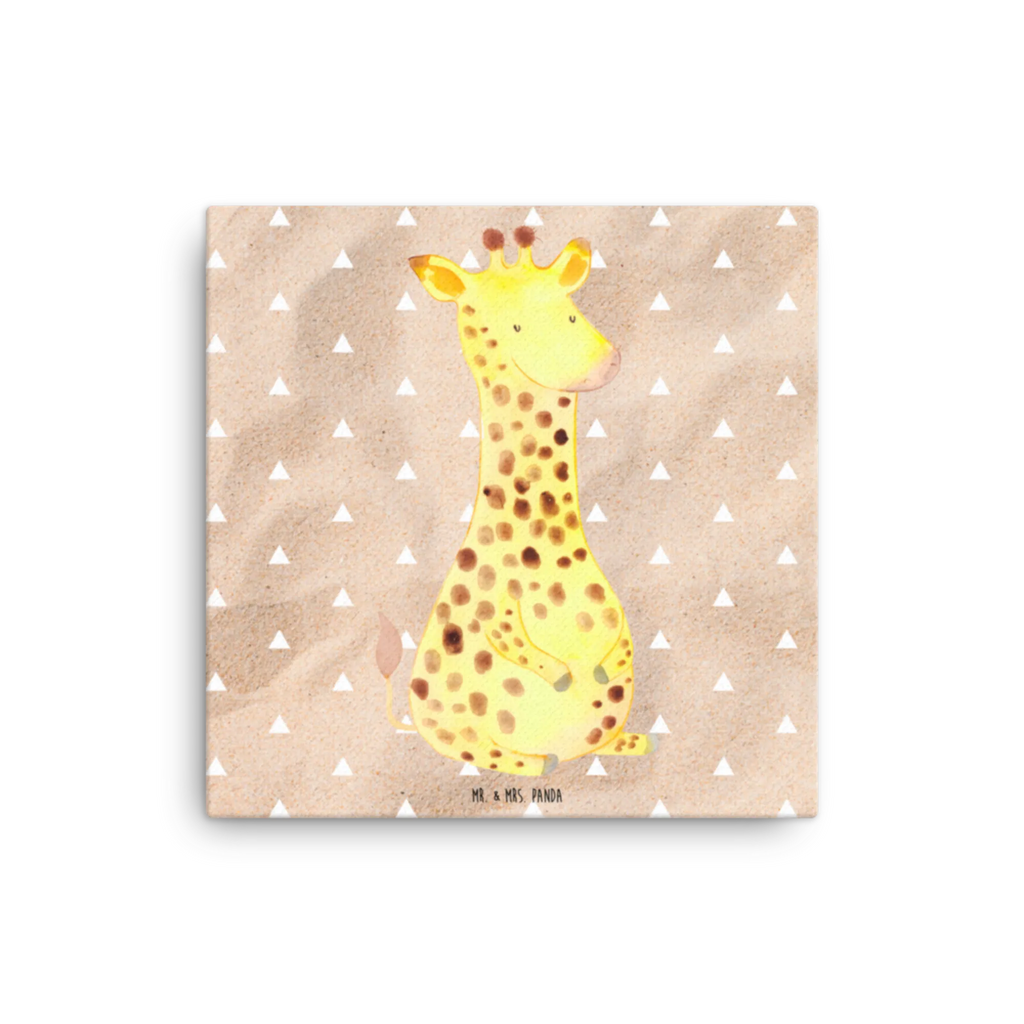 Canvas picture żyrafa Zadowolony Leinwand, Kunstdruck, Wildtiere, Afrika, Glück, Abenteuer, Zufrieden, Giraffe