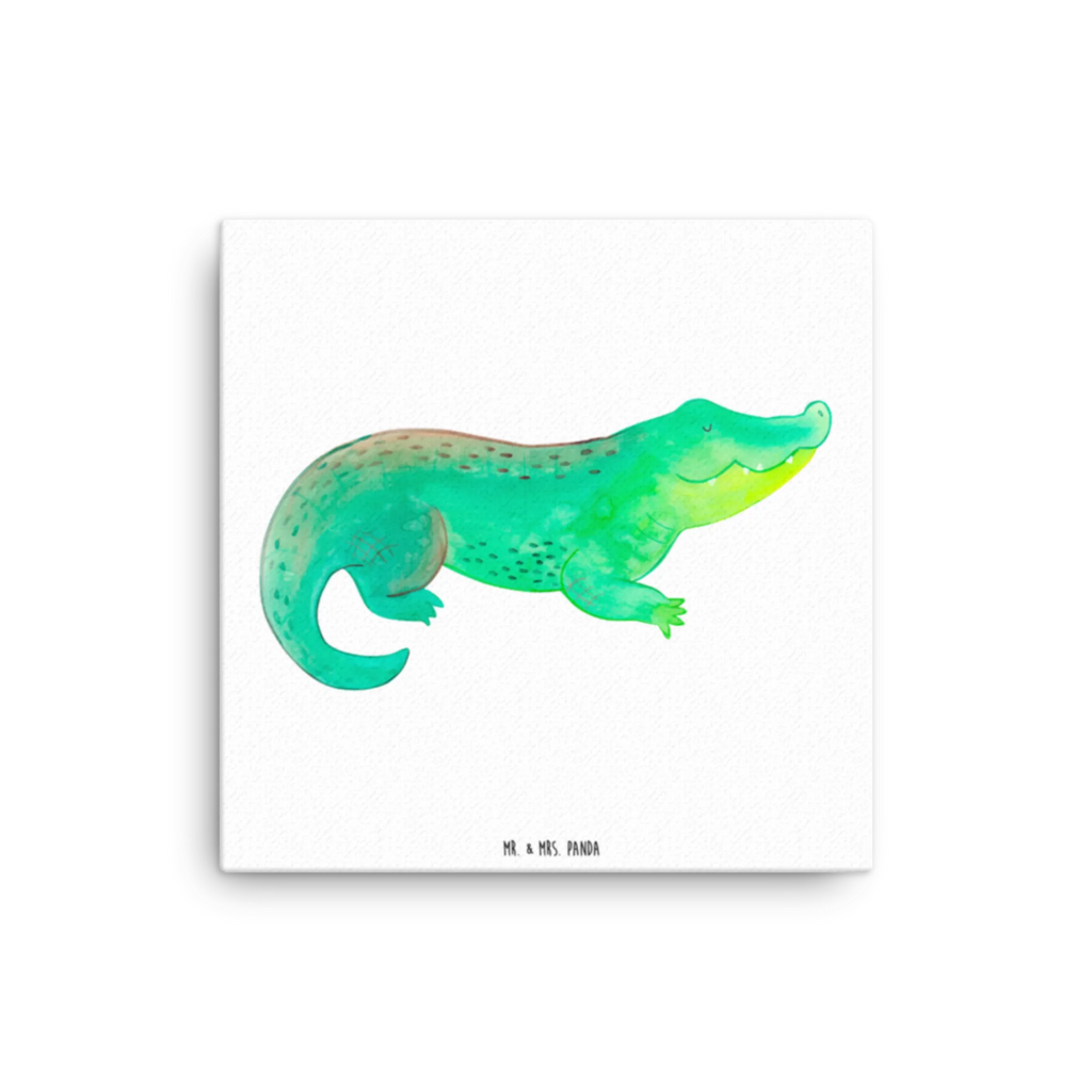 Canvas picture Crocodile Leinwand, Kunstdruck, Meer, Urlaub, Meerestiere, Krokodil, Beste Freundin, Lieblingsmensch, Abenteuerlust, Verrückt sein, Krokodile, Freundin, Spontan sein, Reiselust