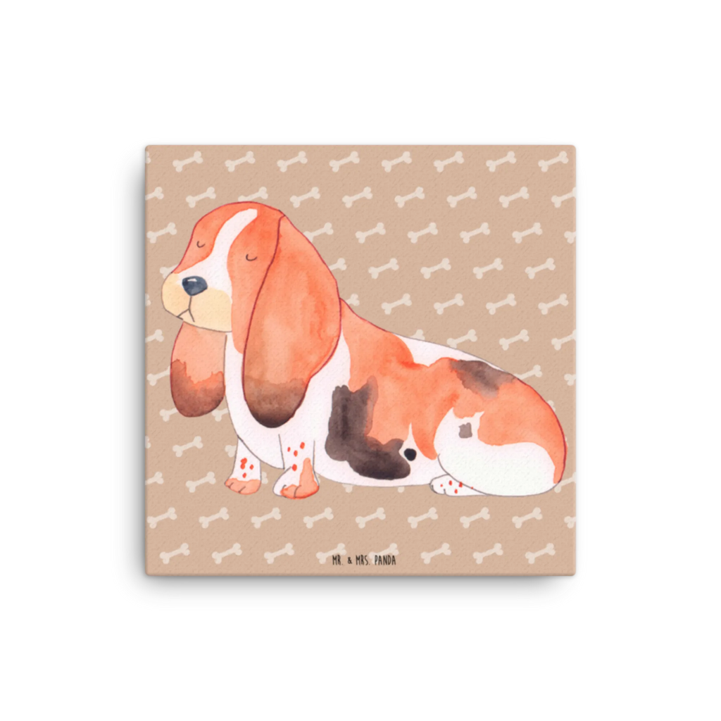 Leinwand Bild Hund Basset Hound Kunstdruck, Leinwand, Hunderasse, Hundebesitzer, Tierliebhaber, Haustier, Sprüche, Hundemotiv, Hund, Basset, Kinderlos, Hundeliebe, Basset Hound
