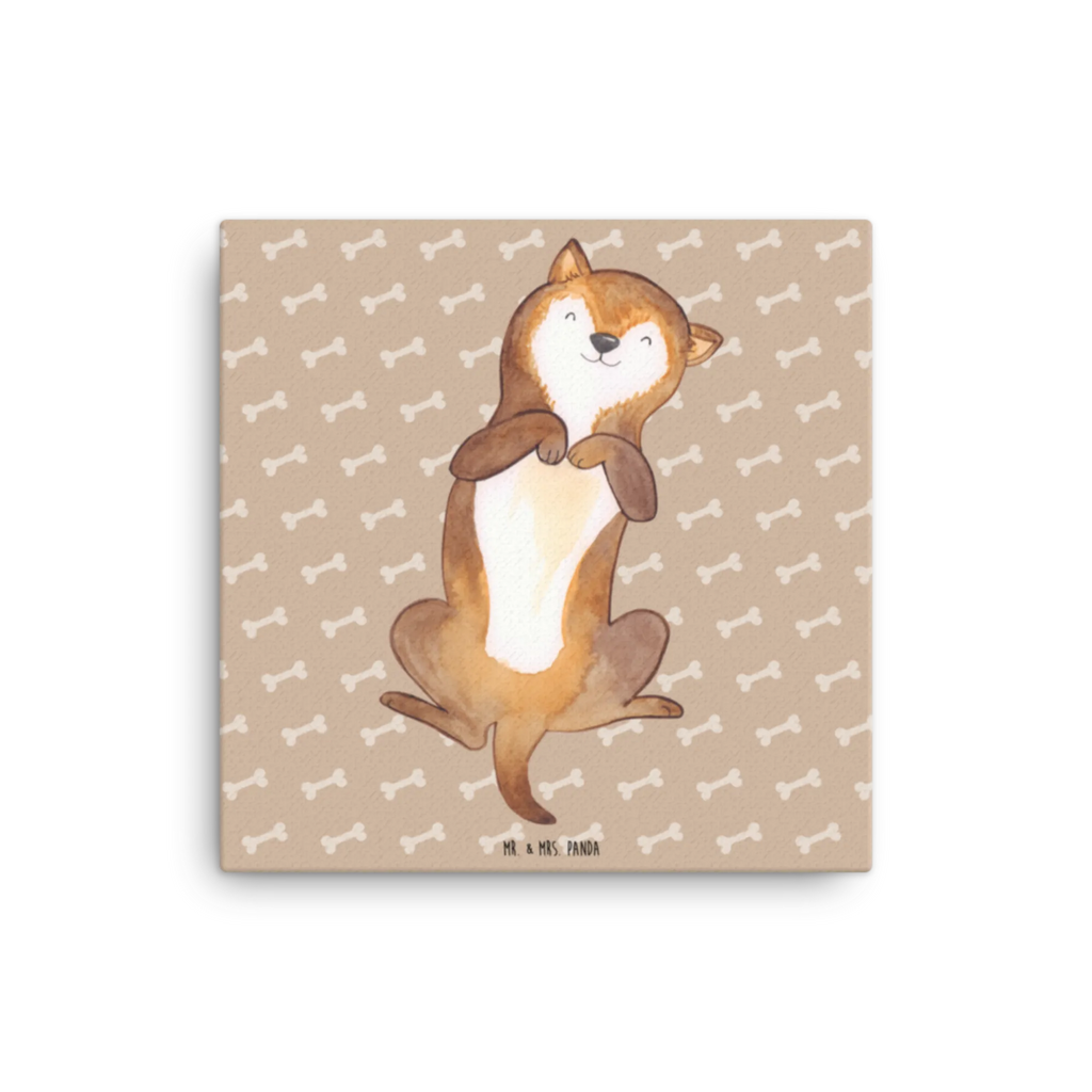 Canvas picture Dog Stroke Kunstdruck, Leinwand, Hunderasse, Hundebesitzer, Sprüche, Hundemotiv, Haustier, Tierliebhaber, Hund, Hunde, Bauchkraulen, Hundewelpe, Hundeliebe