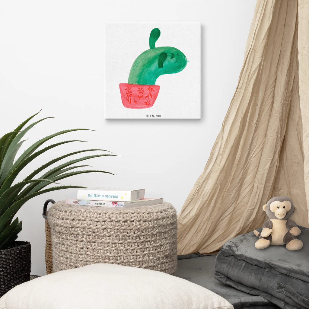 Canvas picture cactus mummy Kunstdruck, Leinwand, Kakteen, Kaktus, Kaktusliebe, Ärger, Büroalltag, Motivation, Quote, Büro, Schule