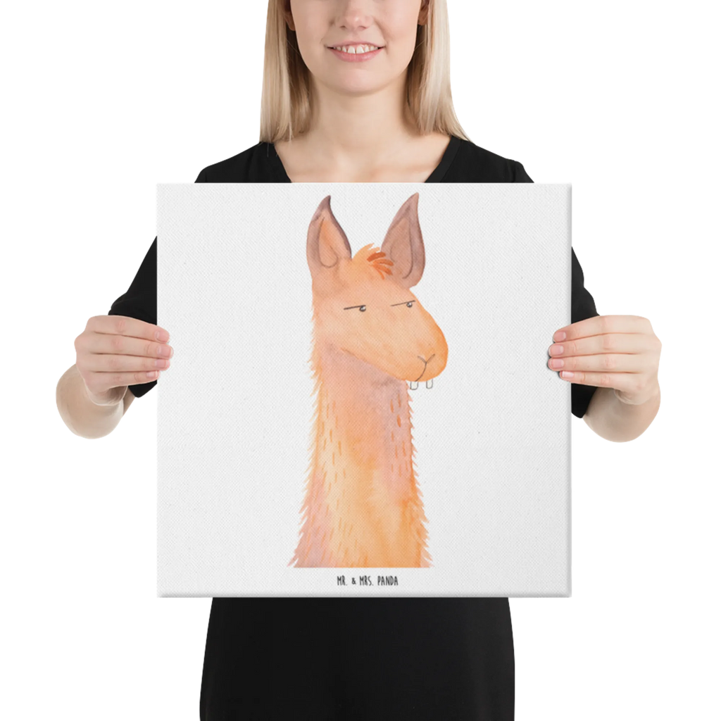 Canvas picture llama head Annoyed Kunstdruck, Leinwand, Alpaka, Lama, Freundin, Beste Freundin, Genervt sein, Chefin, Chef, Azubi, Büro, Lamas, Büroalltag, Recht haben, Partnerin