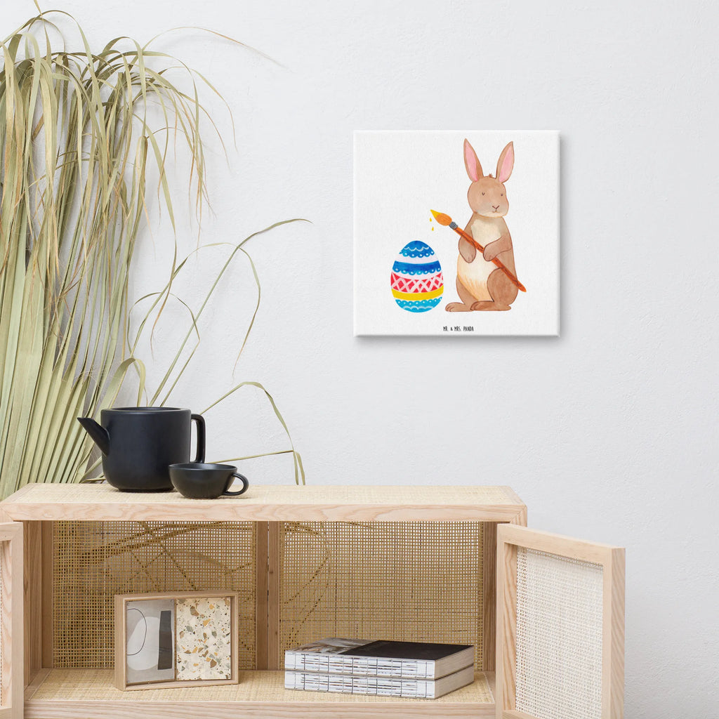 Canvas picture Hare painting eggs Leinwand, Wanddeko, Bild, Kunstdruck, Dekoration, Ostern, Osterhase, Ostergeschenke, Osternest, Osterdeko, Geschenke zu Ostern, Ostern Geschenk, Ostergeschenke Kinder, Ostern Kinder, Osterei, Kaninchen, Frohe Ostern, Hase, Ostergrüße, Osterblume, bemalte Ostereier, Eiermalen