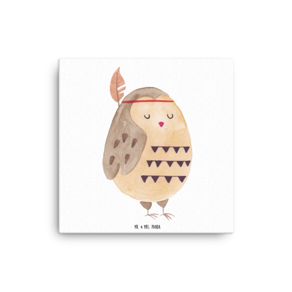 Canvas picture Owl feather headdress Leinwand, Kunstdruck, Eule, Federschmuck, Eule Deko, Dekoration, Reisespruch, Das Leben Ist Ein Abenteuer, Owl