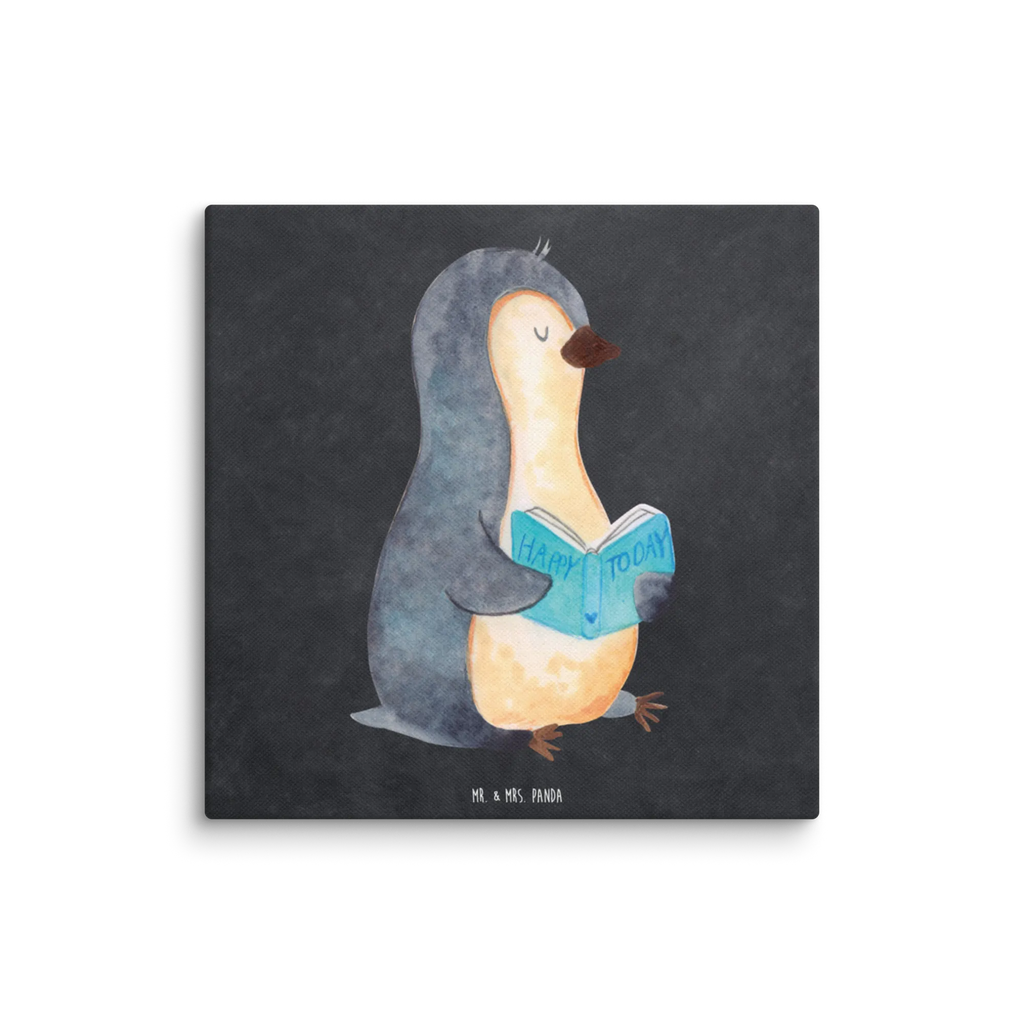 Canvas picture Penguin A book Kunstdruck, Leinwand, Pinguin, Pinguine, Ferien, Lesen, Bücherwurm, Urlaub, Faulenzen, Freizeit, Buch, Nichtstun