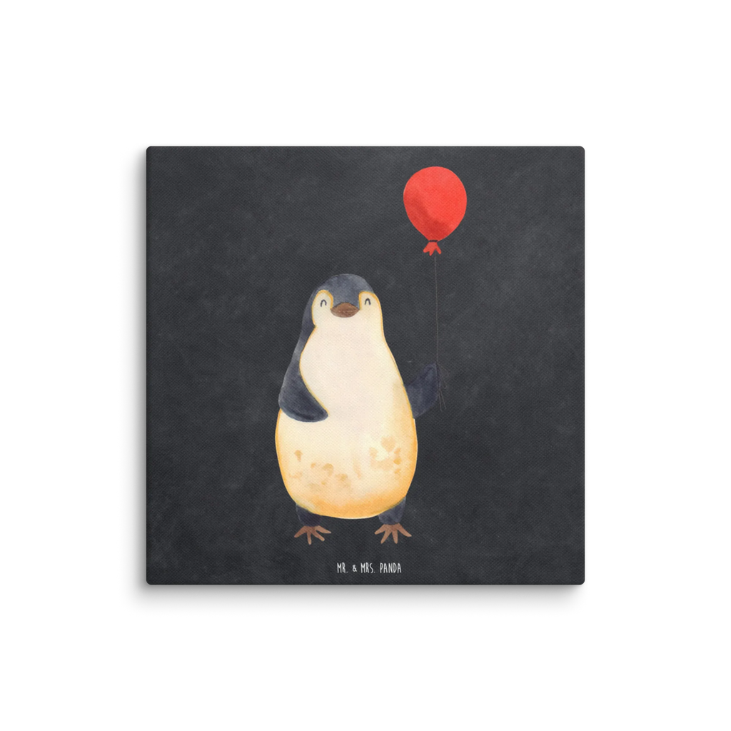 Leinwand Bild Pinguin Luftballon Leinwand, Kunstdruck, Pinguin, Glück, Liebe, Geschenk Freundin, Motivation, Beste Freundin, Lebenslust, Neues Leben, Geschenkidee, Luftballon, Neustart, Pinguine, Tagträume
