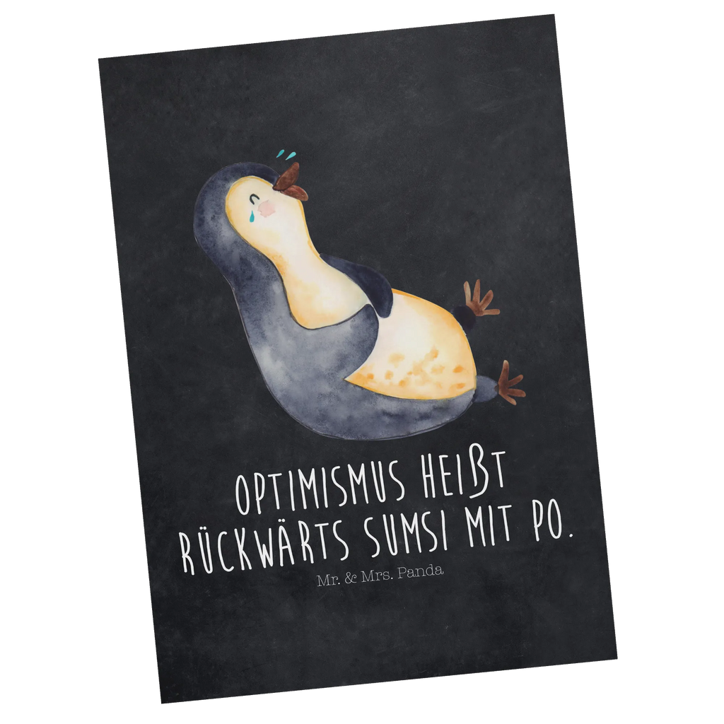 Postcard Penguin Laugh Penguins, North Pole