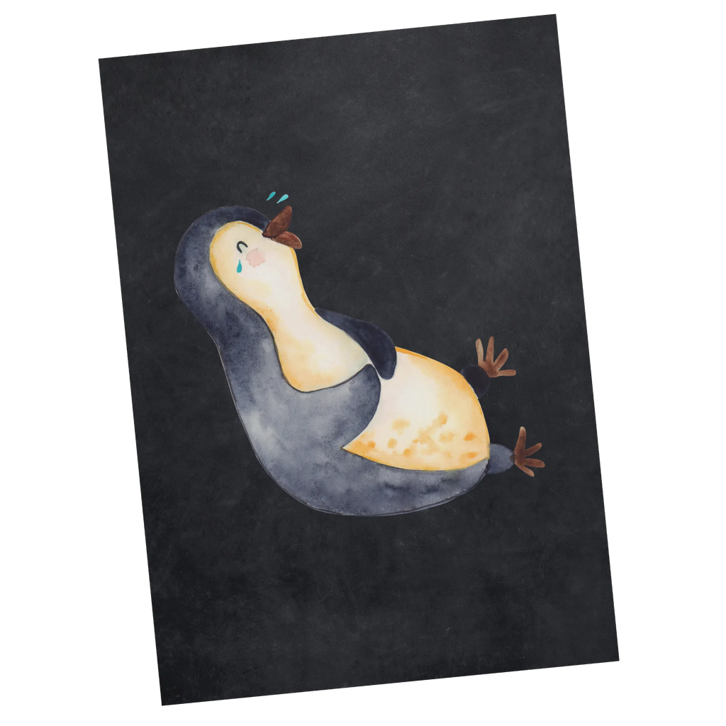 Postcard Penguin Laugh Penguins, North Pole