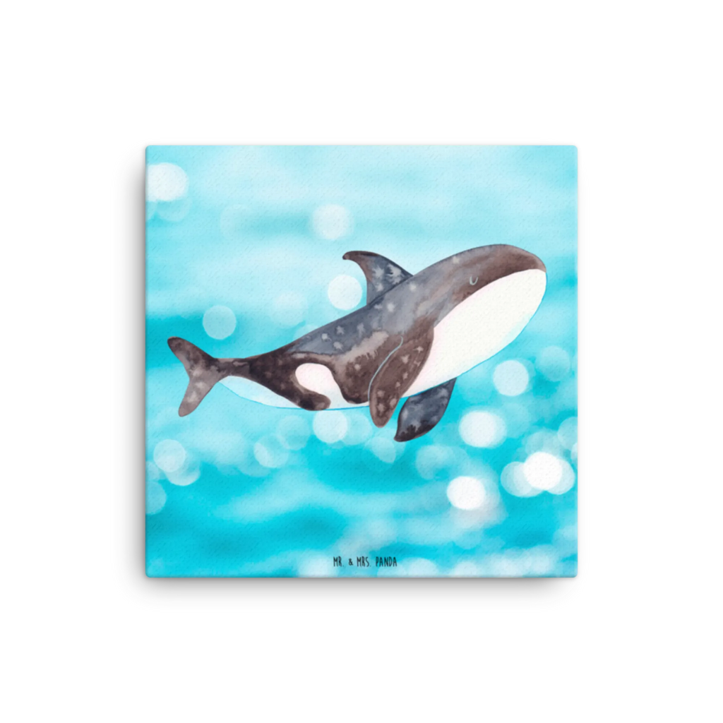 Canvas picture Orca Kunstdruck, Bild, Wanddeko, Leinwand, Meer, Urlaub, Meerestiere, Möglichkeiten, Orca, Orcas, Wal, Selbstliebe, Arbeit, Killerwal, Motivation, Startup, Neustart, Büro