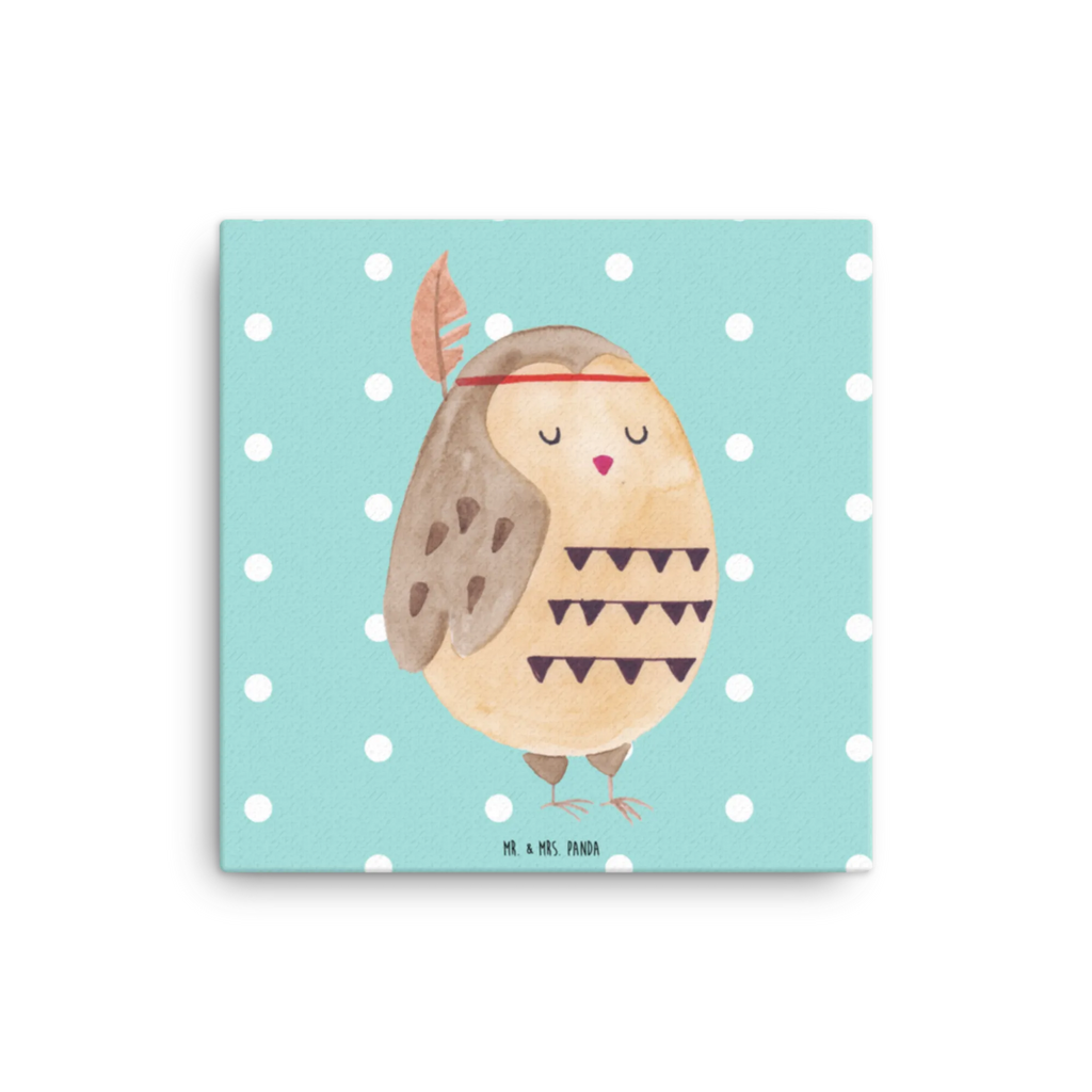 Canvas picture Owl feather headdress Leinwand, Kunstdruck, Eule, Federschmuck, Eule Deko, Dekoration, Reisespruch, Das Leben Ist Ein Abenteuer, Owl