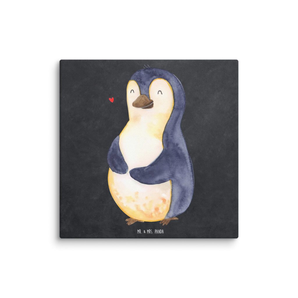 Canvas picture Penguin diet Leinwand, Kunstdruck, Pinguin, Körperliebe, Gewicht, Abnehmen, Selbstrespekt, Motivation, Abspecken, Diät, Selbstliebe, Pinguine